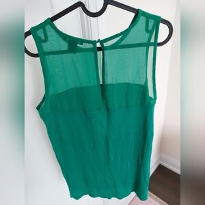 H&M Women Sleeveless Sheer Blouse